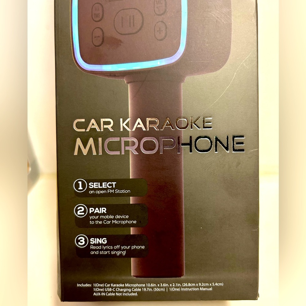 BASS JAXX Car Karaoke 🎤 Micro Phone